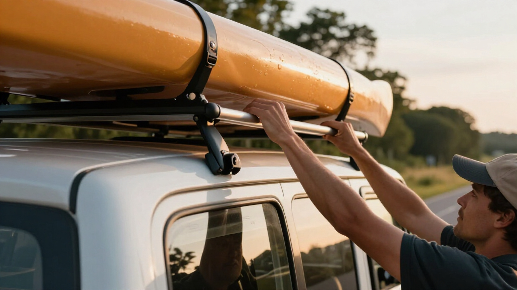 roofkayak mount for microbus