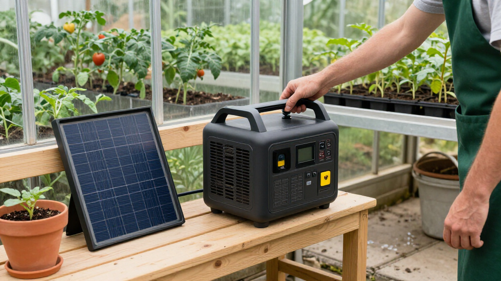 best portable solar generators for greenhouses