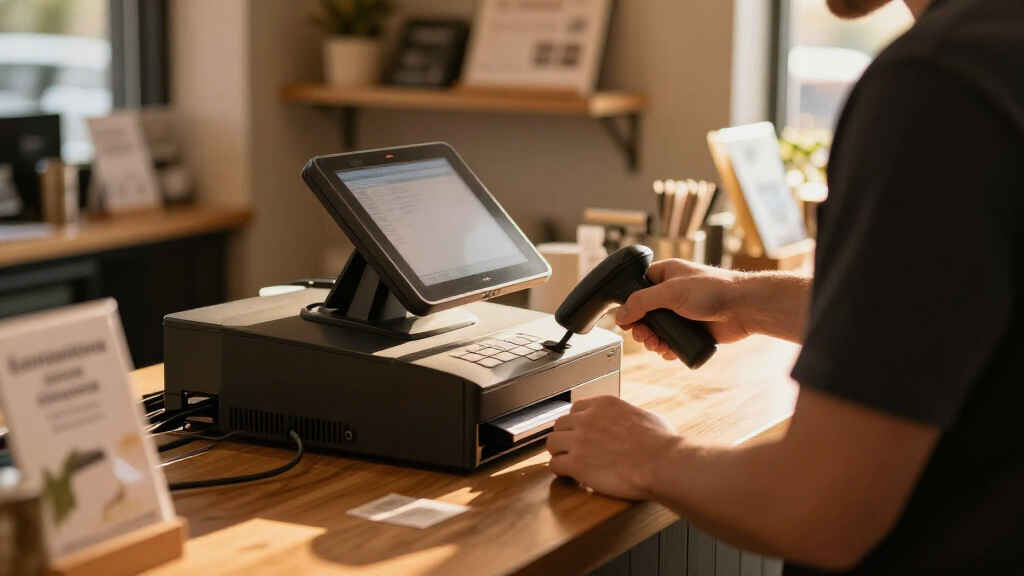 best POS register with cash drawer and scanner