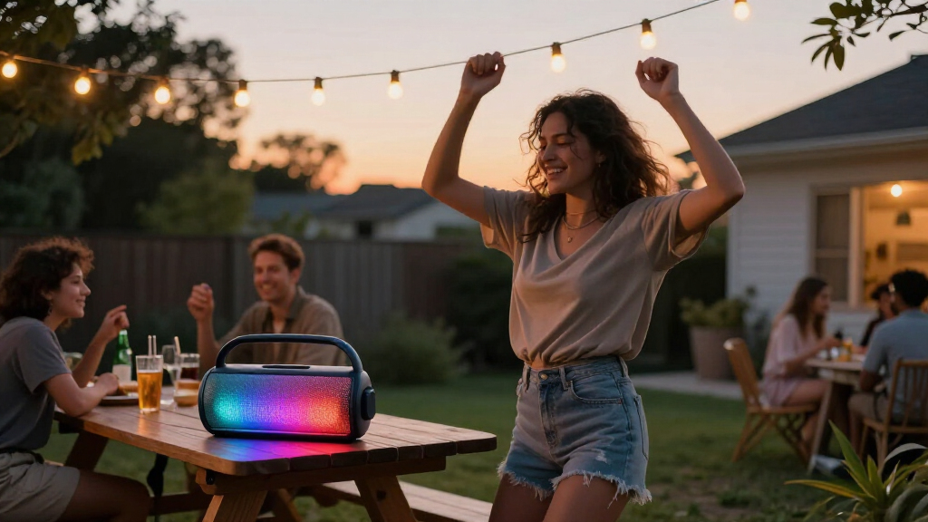 best bluetooth party speaker with lights