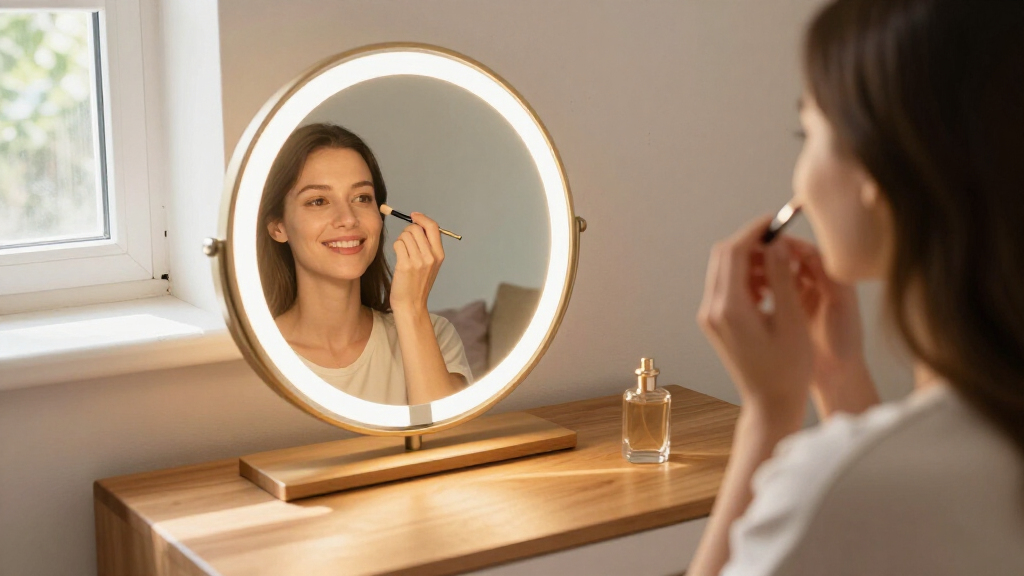 vanity mirror with lights
