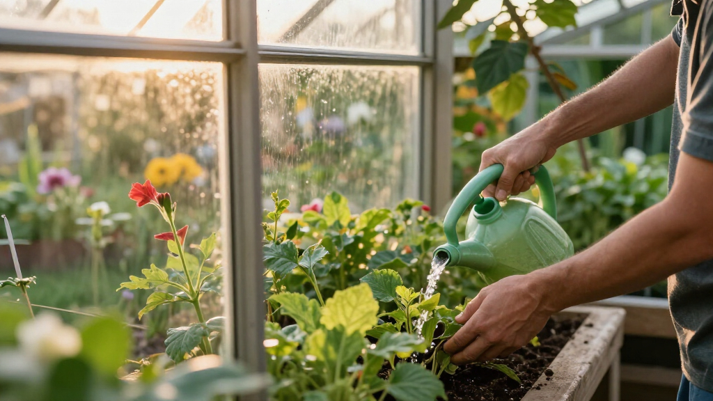 glass greenhouse kit
