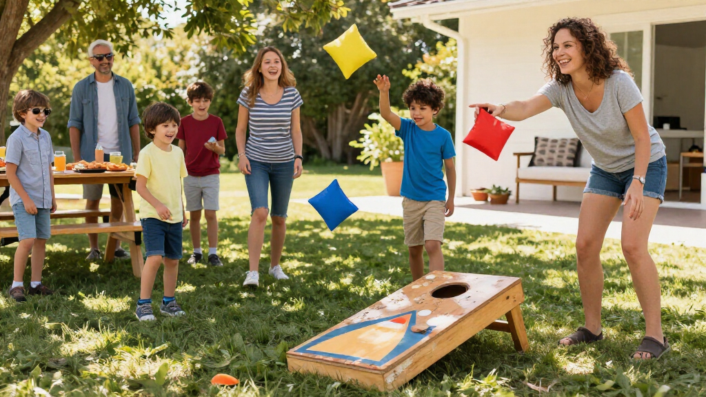 cornhole games for family reunions
