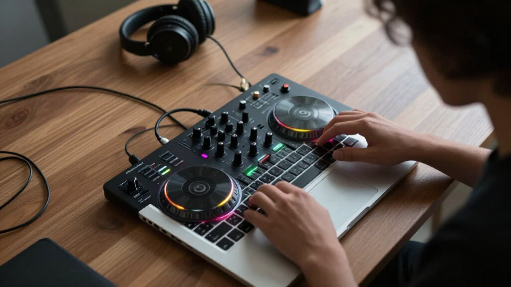 laptop DJ controllers