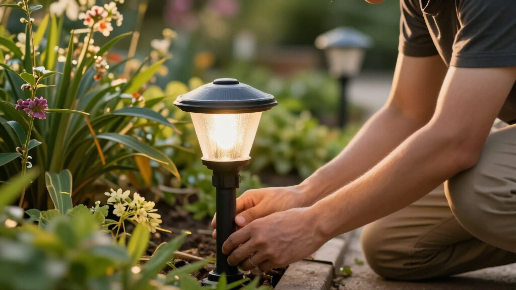 solar garden lights