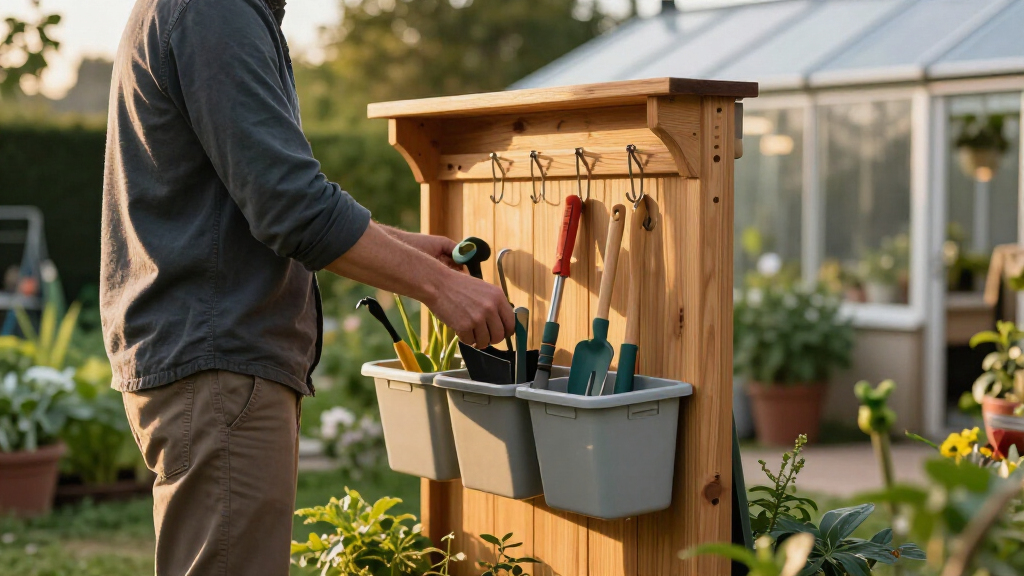 garden tool storage organizers