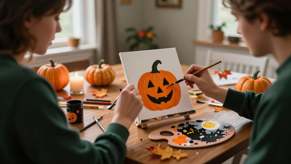 Halloween painting kits for adults