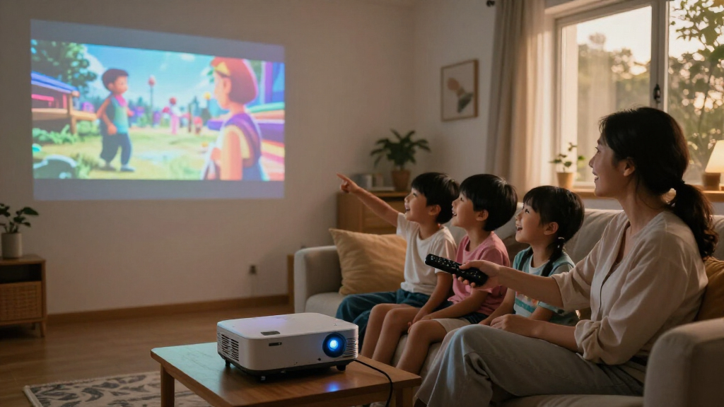 best family projector for movie nights