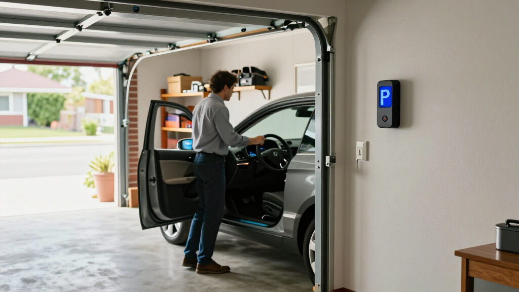 garage parking sensor systems