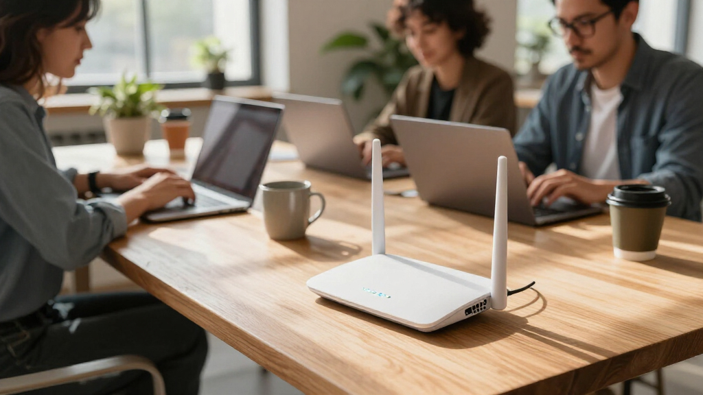 best business Wi-Fi 6 mesh system for coworking spaces