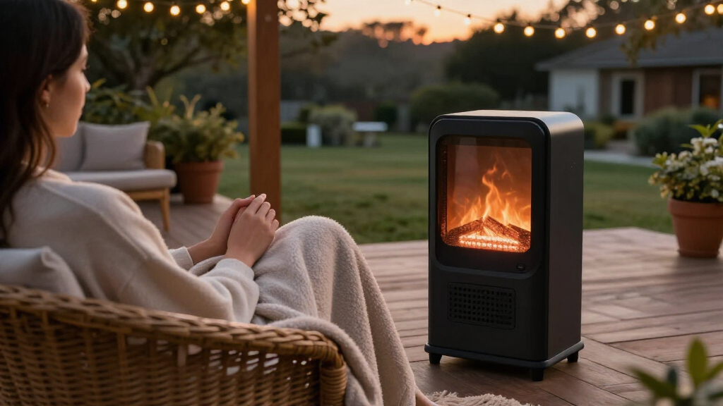 best electric patio heater for outdoor evenings