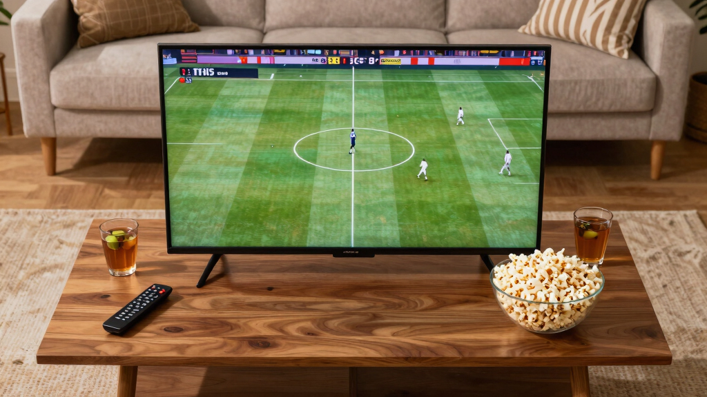 large-screen TVs for watch parties