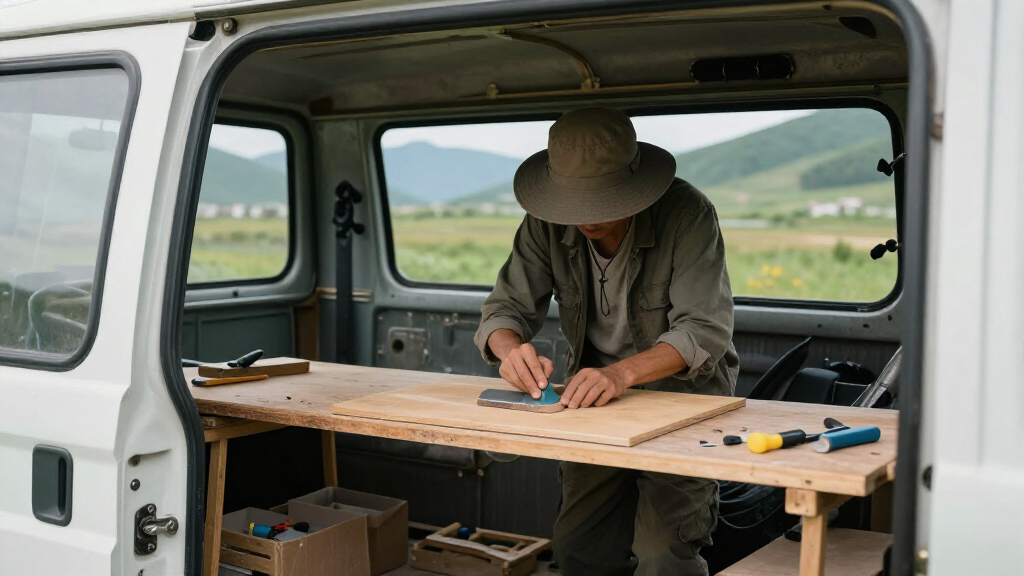 old van for camper conversion