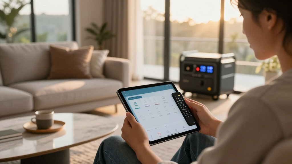 smart generator remote monitoring app
