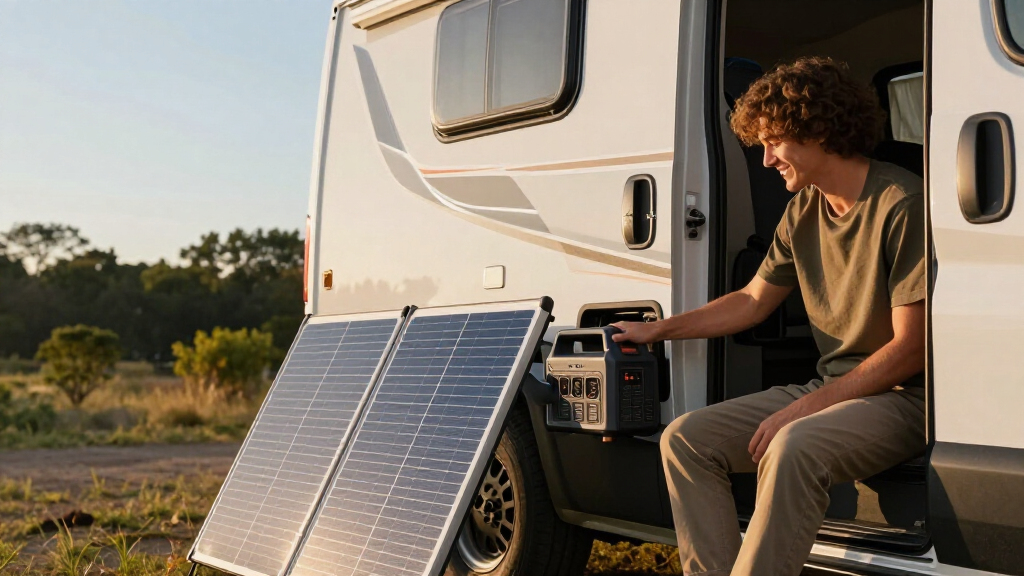 expandable solar generator kit for rv