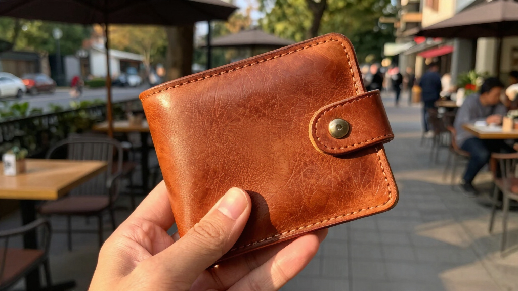handmade leather wallets