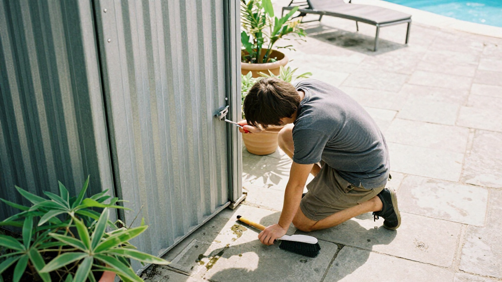 best metal storage shed for patio tools