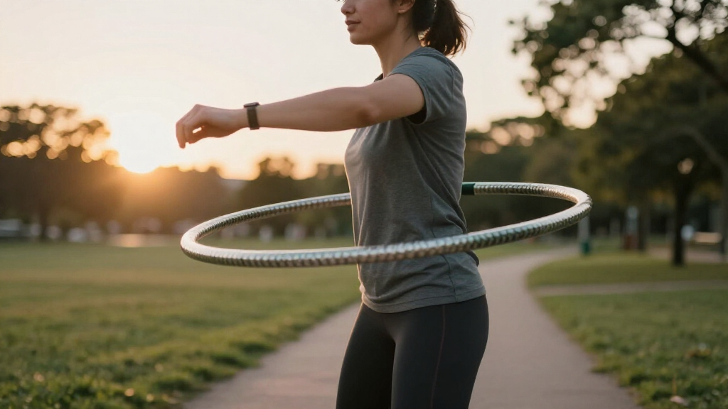 weighted hula hoops