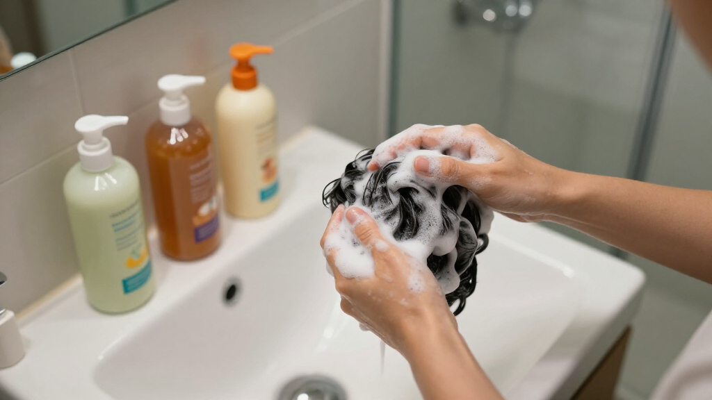 hair shampoo and conditioner