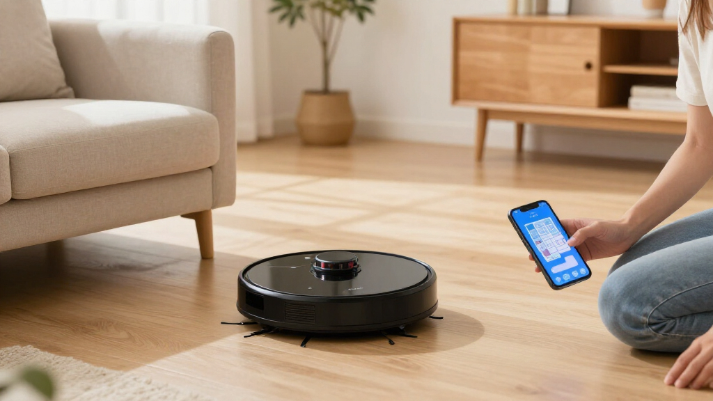 robot vacuums with smart mapping