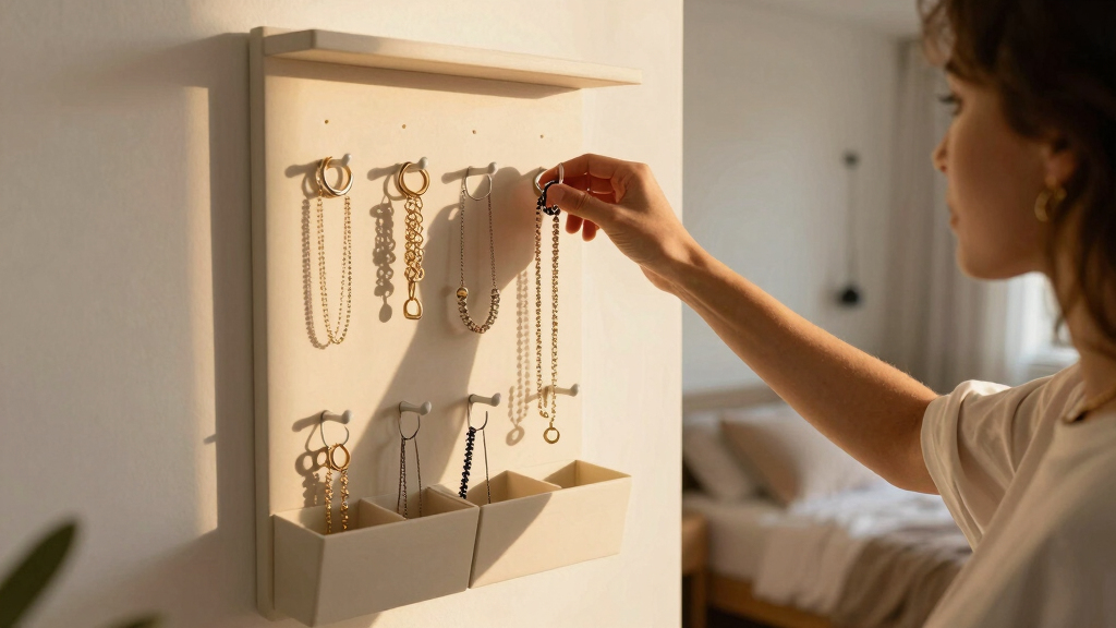 best wall mounted jewelry organizer for body jewelry