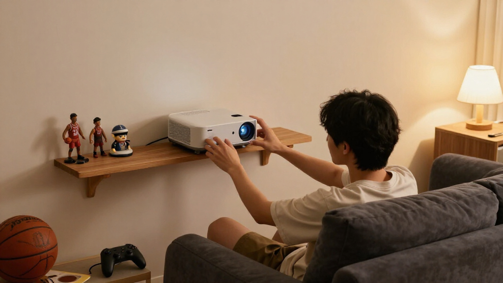 best projector for fan cave