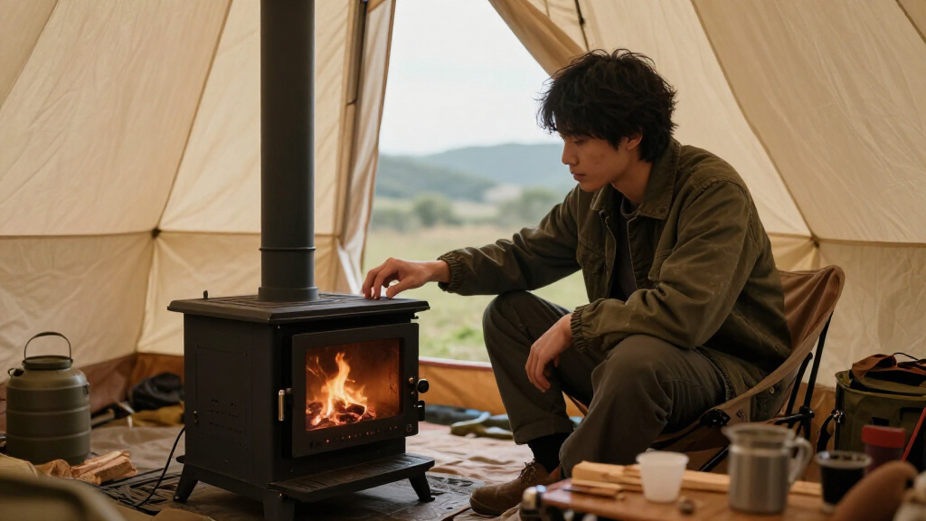 tent with stove jack