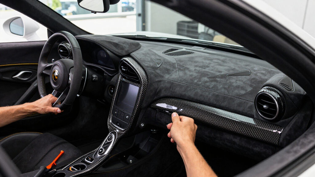 carbon fiber interior trim kits for sports cars