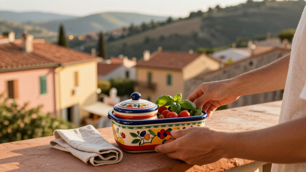 Italian-inspired lunchbox accessories