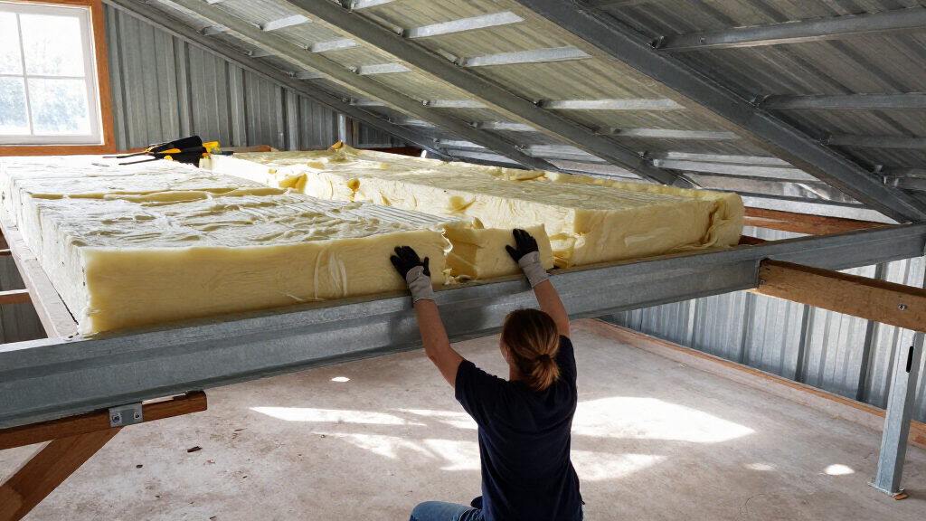 best metal building insulation