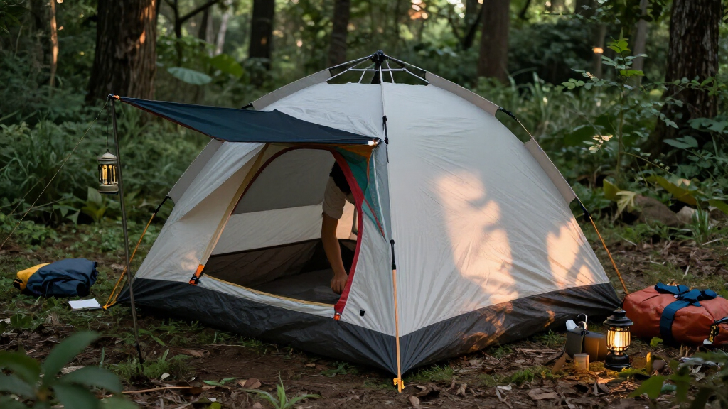 best instant cabin tent for long stay camping