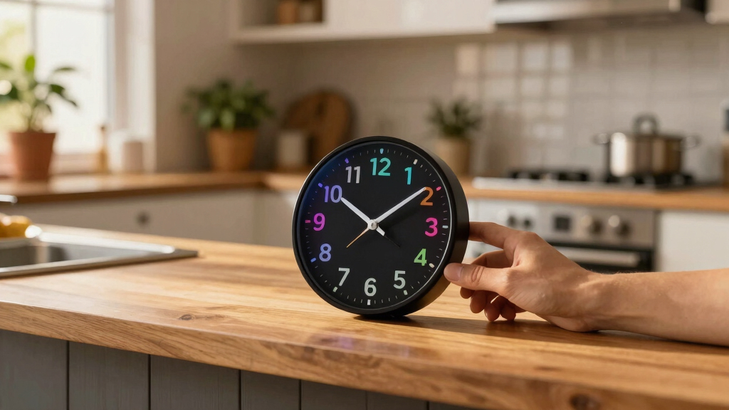 best circular LCD clocks