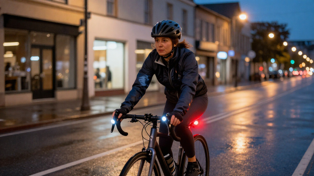 night riding bike lights