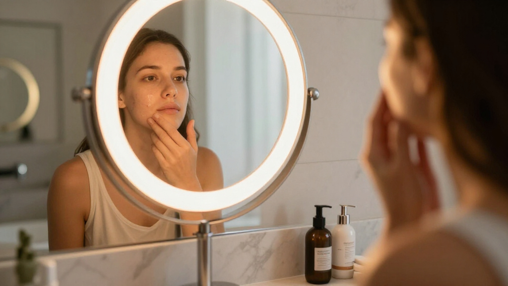 best magnifying mirror with lights premium
