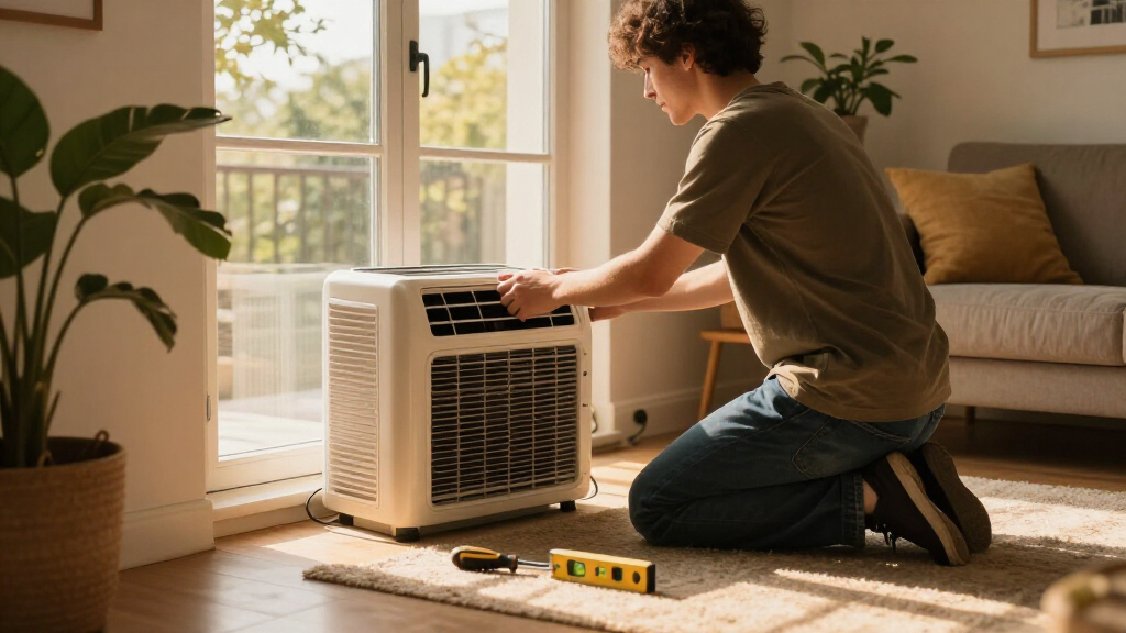 way to put in a window air conditioner