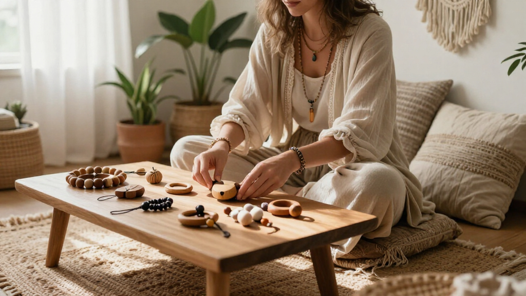 boho ornament set