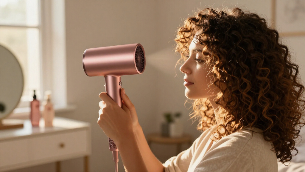 hair dryer with diffuser for curls premium