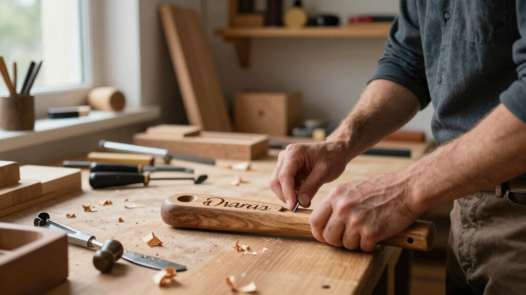 personalized woodworking tools for dad