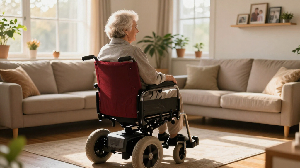 power wheelchair for indoor use