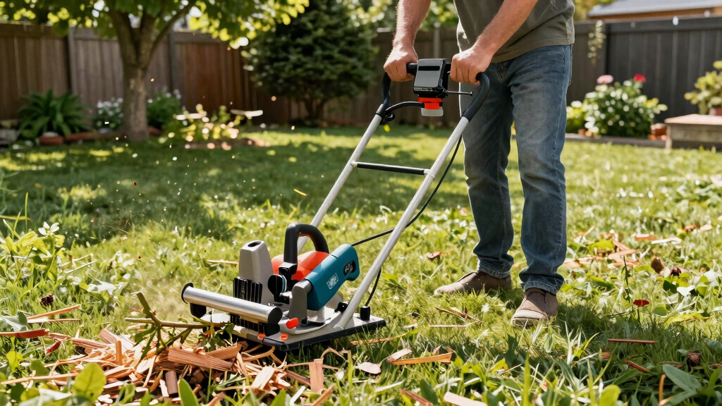 best electric chipper shredder for yard cleanup