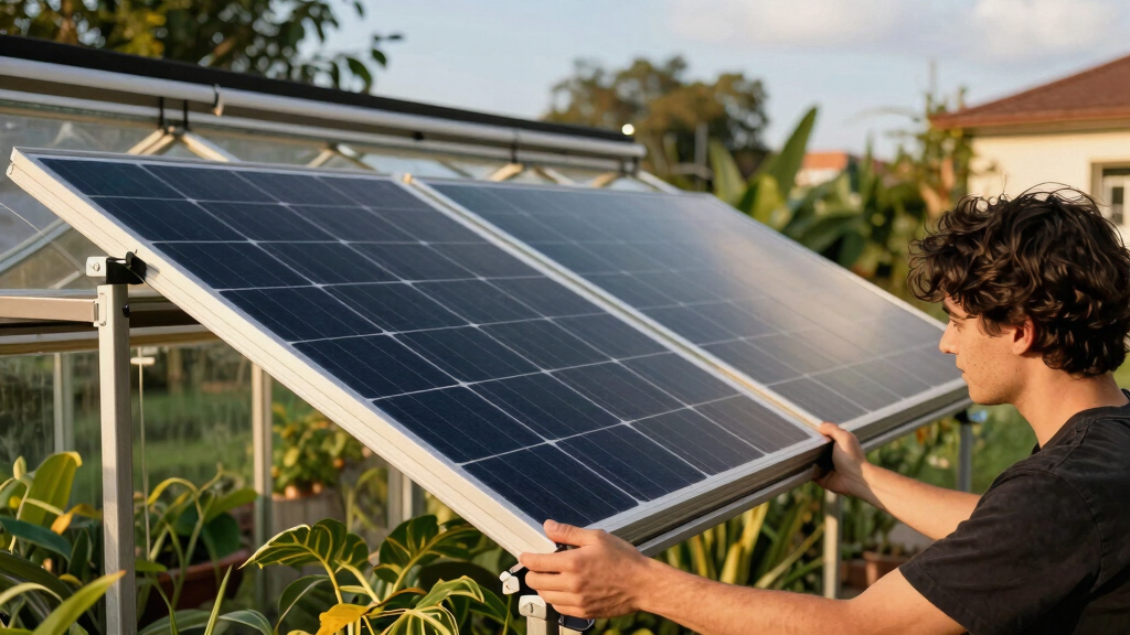 best whole greenhouse solar power kits