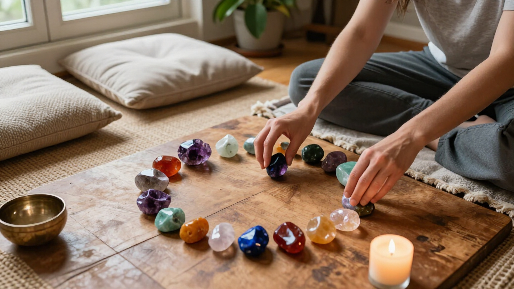 chakra healing crystal sets