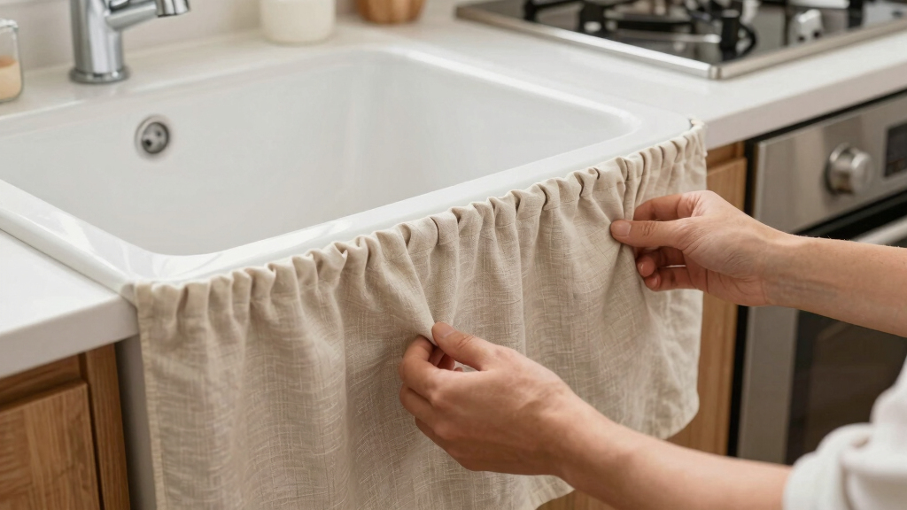 best sink skirts