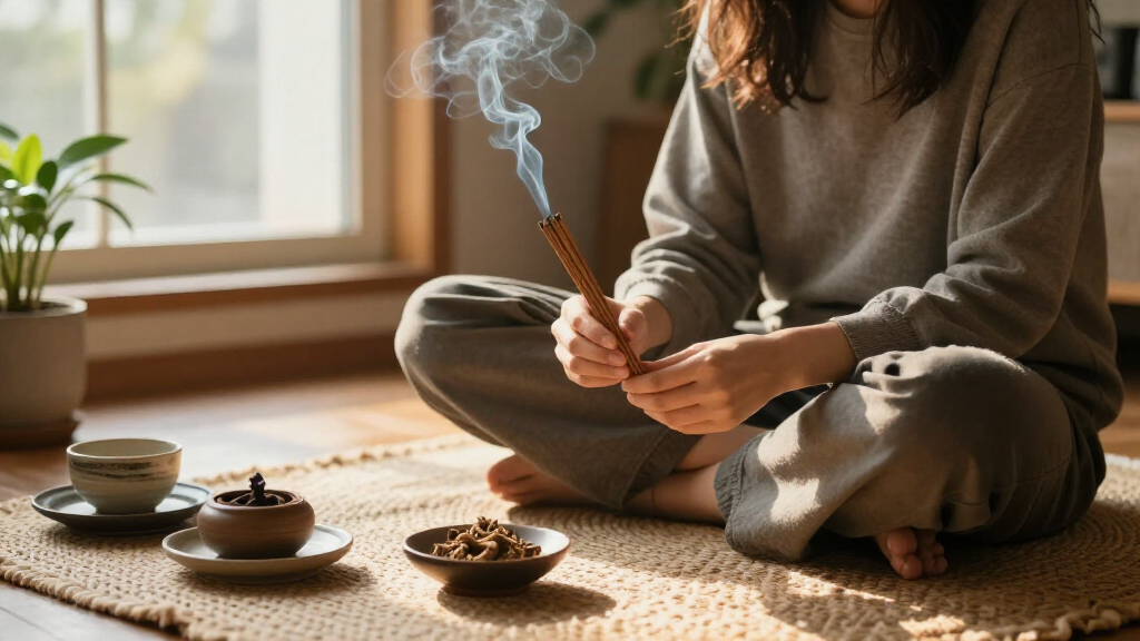 relaxing herbal incense sticks