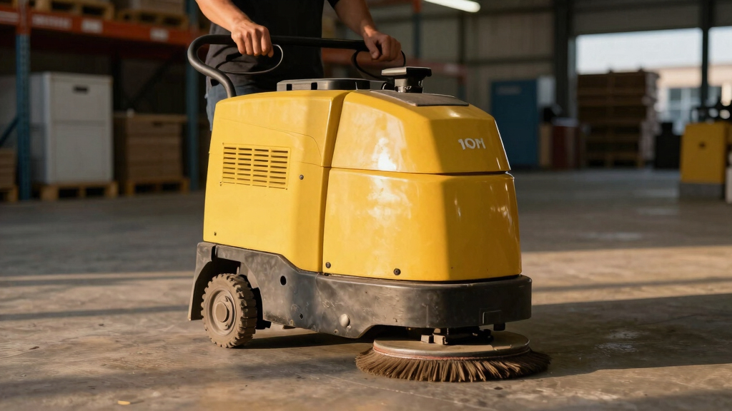 industrial floor scrubbers