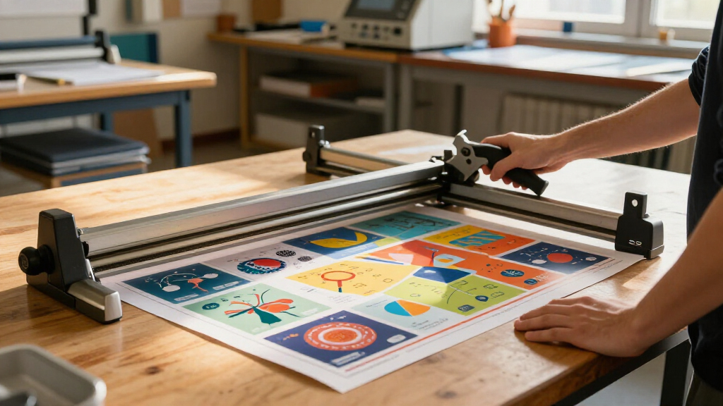 sheet cutter for prints for large prints