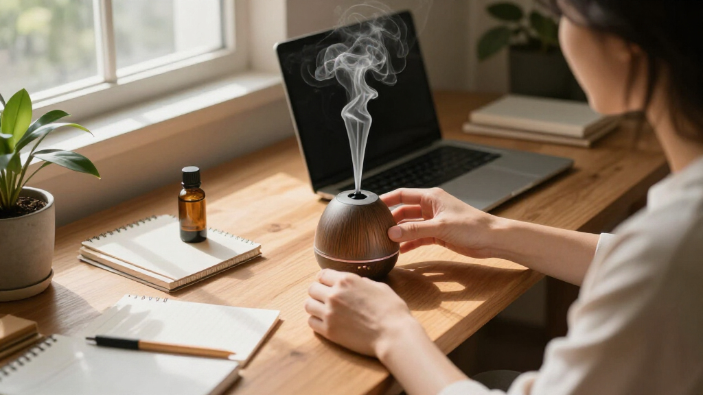 aromatherapy diffuser for study