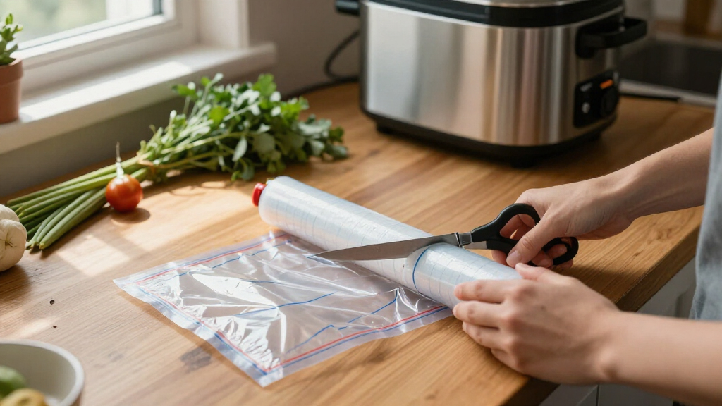 sous vide vacuum sealer bags rolls