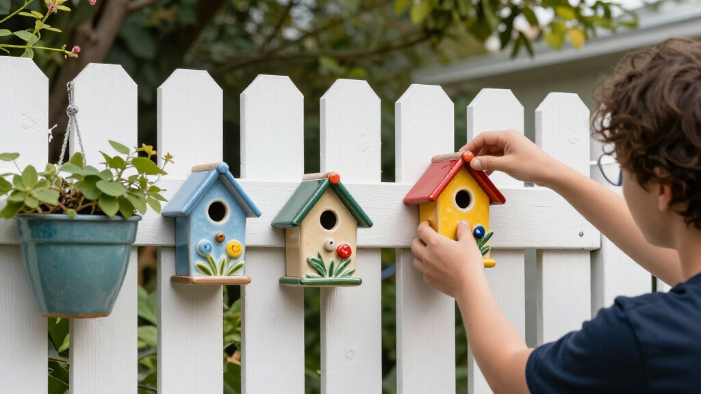 best garden fence decorations