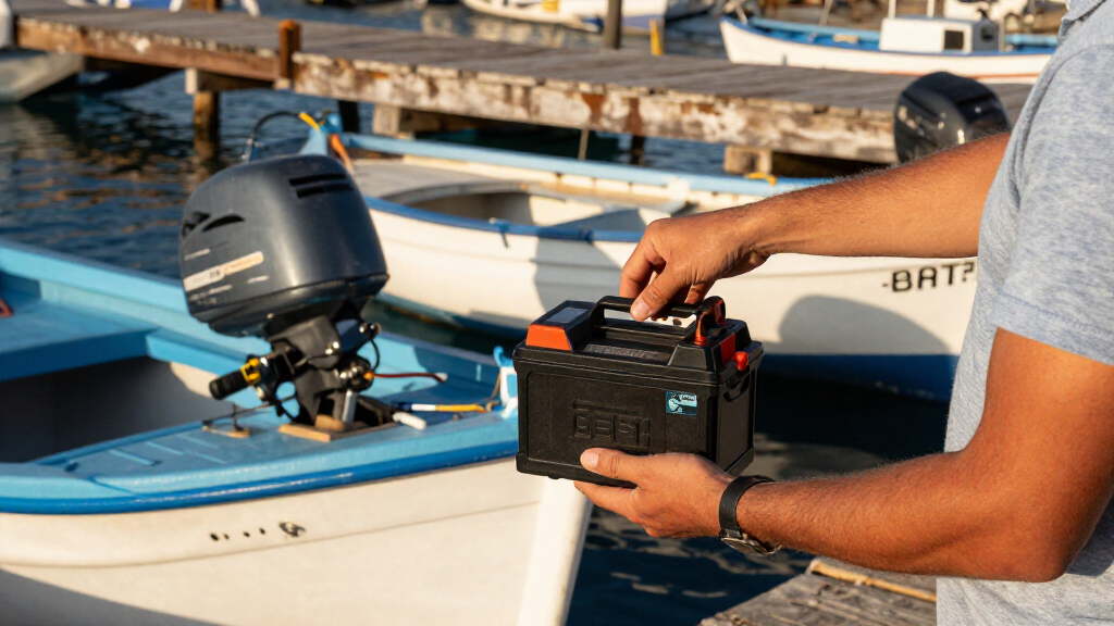 rechargeable bait boat battery
